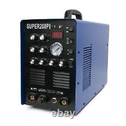 Aluminium Welder Super200pi 200a Tig/mma Welding Machine 50a Plasma Cutter +acc