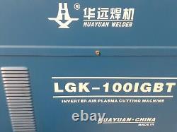CNC Plasma System 100A @ 100% duty, LGK-100, Machine Torch, full CNC cable set