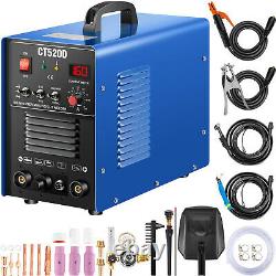 CT520D 3 In 1 Inverter Welder 50A Plasma Cutter CUT/TIG/MMA Welding Machine