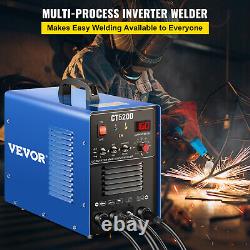 CT520D 3 In 1 Inverter Welder 50A Plasma Cutter CUT/TIG/MMA Welding Machine