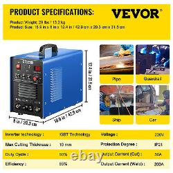 CT520D 3 In 1 Inverter Welder 50A Plasma Cutter CUT/TIG/MMA Welding Machine