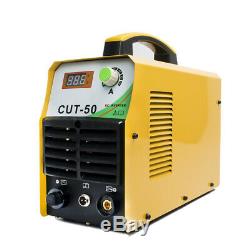 CUT50 110V/220V Plasma Cutter 50A Digital Inverter Air Plasma Cutting Machine