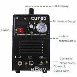 CUT50 240V Inverter DIGITAL Cutting Plasma Cutter Machine & Accessories