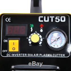 CUT50 40W Plasma Air Cutter Machine 220V 10-50A 12mm Capacity Plasma Cutter Kit