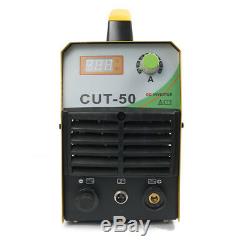 CUT50 Air Plasma Cutter 50Amp 110/220V Electric Digital Inverter Cutting Machine