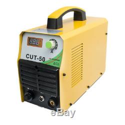 CUT50 Air Plasma Cutter 50Amp 110/220V Electric Digital Inverter Cutting Machine