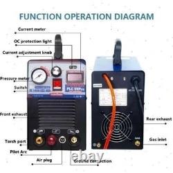 CUT55Pro 220V 55A Plasma Cutter Machine IGBT Inverter Pilot Arc LED Display