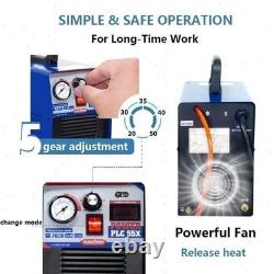 CUT55 220V 55A Plasma Cutter Machine IGBT Inverter LED Display 12mm Clean Cuts
