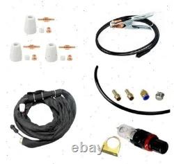 CUT55 220V 55A Plasma Cutter Machine IGBT Inverter LED Display 12mm Clean Cuts