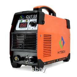 CUT55 220V Air Plasma Cutters Steel Aluminum Cutting Machine 50A 70% Duty Cycle