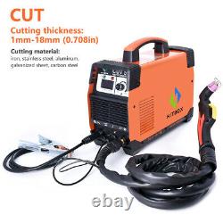CUT55 Air Plasma Cutter 50A 220V IGBT Inverter Pilot ARC Cutting Machine UK Plug