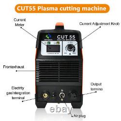 CUT55 Digtal Air Plasma Cutter 50A 220V IGBT Inverter Pilot Arc Cutting Machine