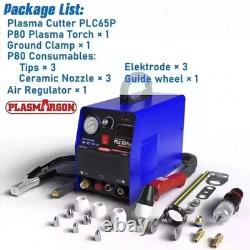 CUT65Pro 220V 65A Plasma Cutter Machine IGBT Inverter Pilot Arc LED Display