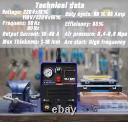 CUT65 Plasma Cutter Air HF Inverter Cutting Machine IGBT CUT 18mm Metal 60A 230V