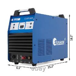 CUT-120 120Amp Pilot Arc Plasma Cutter HF Inverter Welding Machine IGBT CUT 40mm