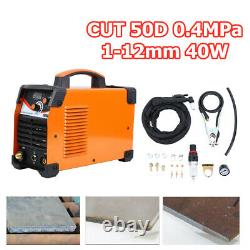 CUT 50D Plasma Cutter 0.4MPa Inverter Air Plasma Cutting Machine 1-12mm 40W IP21