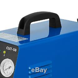 CUT-50 Air Plasma Cutter Machine 50A Inverter DIGITAL Cutting 12mm Accessories