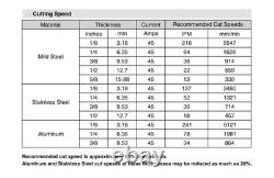 CUT 50 INVERTER PLASMA CUTTER Cutting Machine NON-TOUCH PILOT ARC 50A WARRANTY