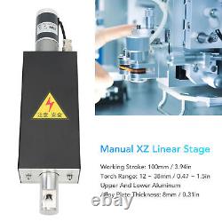 Compact Cutting Torch Holder Z Axes Lifter 100mm Stroke For CNC Machine DC24V