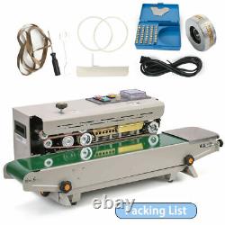 Continuous Sealing Machine Automatic Horizontal Continuous Bag Band Sealing