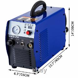 Cut-70 Air Plasma Cutter Machine Inverter Cutter Touch Pilot Arc 110-220V 70A