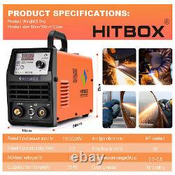 Digital Air Plasma Cutter Hitbox 55Amp Plasma Cutting Machine IGBT CUT 1-15mm uk