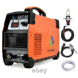 Digital CUT55 Air Plasma Cutter 55Amp 220V Pilot ARC Inverter DC Cutting Machine