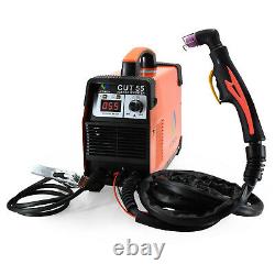 Digital CUT55 Air Plasma Cutter 55Amp 220V Pilot ARC Inverter DC Cutting Machine