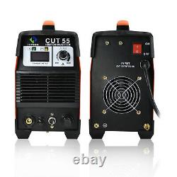 Digital CUT55 Air Plasma Cutter 55Amp 220V Pilot ARC Inverter DC Cutting Machine