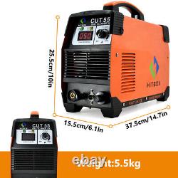 Digital CUT55 Air Plasma Cutter 55Amp 220V Pilot ARC Inverter DC Cutting Machine