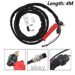 For P80 Pilot Plasma Cutter Torch Set 4M Hose Suitable For 80A 100A High Freq