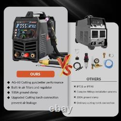 GZ GUOZHI Plasma Cutter 55Amp High Frequency Non-Touch Arc Digital Screen Dis