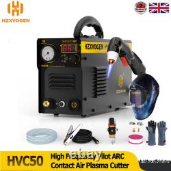 HF Air Plasma Cutter 220V 50Amp IGBT Contact Touch Arc Cutting Machine Clean Cut