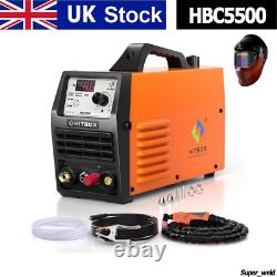 HF Air Plasma Cutter Digital IGBT CUT Pilot Arc Plasma Cutting Machine UK Plug