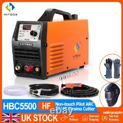 HF Non-Touch Pilot Arc Air Plasma Cutter 55A 220V Inverter Cutting Machine IGBT