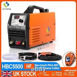 HF Non-Touch Pilot Arc Air Plasma Cutter 55A 230V Inverter Cutting Machine IGBT