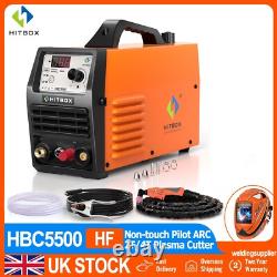 HF Non-Touch Pilot Arc Air Plasma Cutter 55A 230V Inverter Cutting Machine IGBT