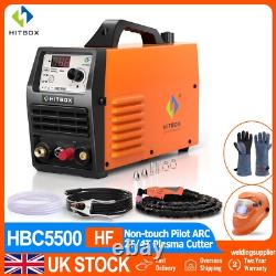 HF Non-Touch Pilot Arc Air Plasma Cutter 55A 240V Inverter Cutting Machine IGBT
