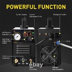 HF Plasma Cutter 50Amp Touch Pilot ARC DC Air IGBT Inverter Clean Cut Machine UK