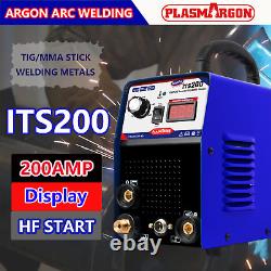 HF TIG ARC IGBT Welding Machine 200AMP 230V TIG Welder Inverter Display Welding