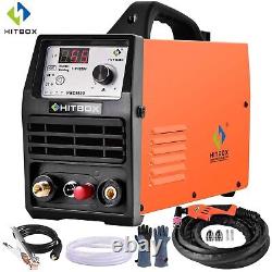 HITBOX 220V Air Plasma Cutter 55A HF Non-Touch Pilot Arc Cutting Machine UK Plug