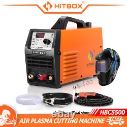 HITBOX 55A No Touch Pilot Arc HF Air Plasma Cutter IGBT Inverter Cutting Machine