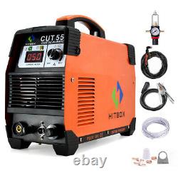HITBOX 55A Plasma Cutter with arc-maintaining DC 220V Inverter Cutting Machine