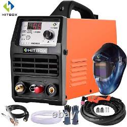 HITBOX Air HF Plasma Cutter Non-Touch Pilot Arc Plasma Cutting Machine & Helmet