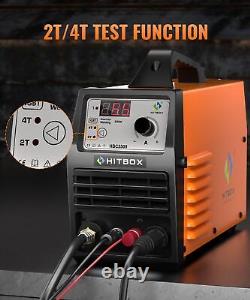 HITBOX Air Plasma Cutter HF Clean Cut Pilot Arc Plasma Cutting Machine Digital
