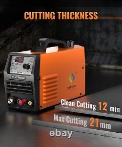 HITBOX Air Plasma Cutter HF Clean Cut Pilot Arc Plasma Cutting Machine Digital