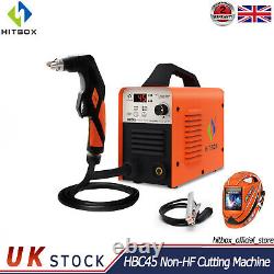 HITBOX Air Plasma Cutting Machine 220V 45A Non Touch Non-HF Clean Cutter UK Plug