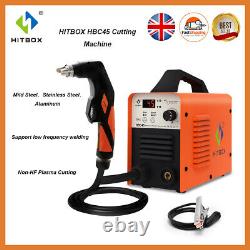 HITBOX Arc Plasma Cutting Machine 220V 45Amp Non Touch Non-HF Cutter HBC45 New