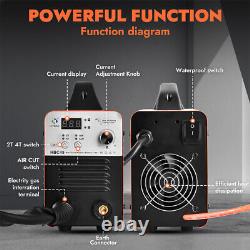 HITBOX Arc Plasma Cutting Machine 220V 45Amp Non Touch Non-HF Cutter HBC45 New