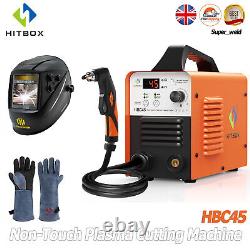 HITBOX HBC45 Arc Plasma Cutting Machine 220V 45A Non Touch Non-HF Cutter Digital